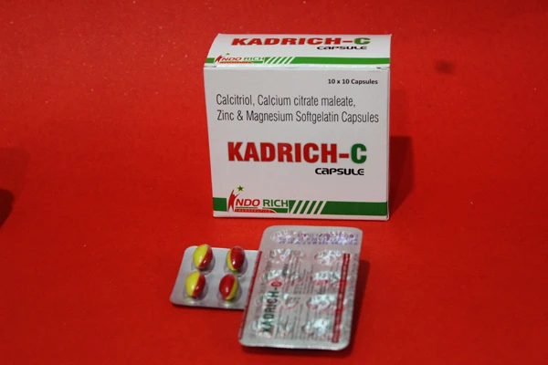 Calcium Citrate 1000 MG, Vitamin D3 250 I.u.(Chewable Strawberry & Imli Taste) (KADRICH)