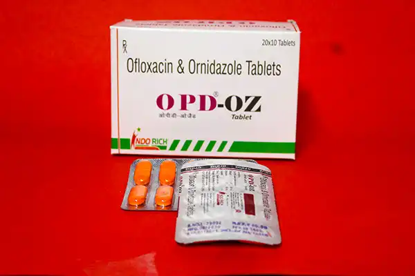 Ofloxacin 200 MG  & Ornidazole 500 MG (OPD-OZ)