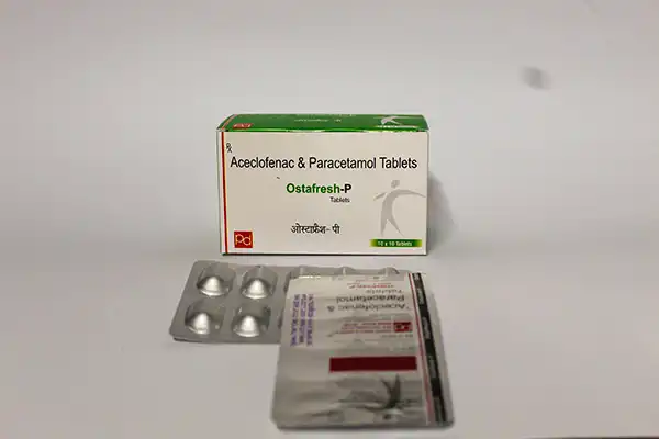 Acelofenac 100 MG + Paracetamol 325 MG (OSTAFRESH-P)