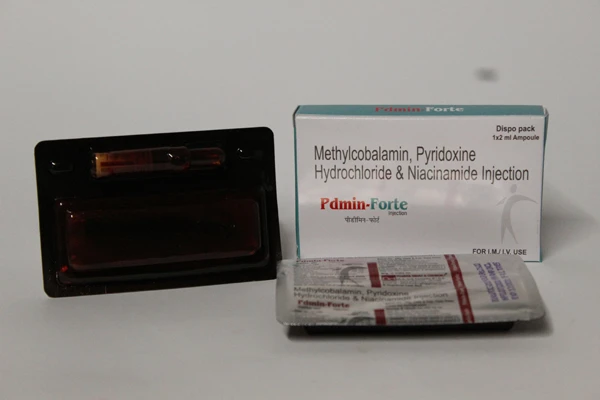 Methylcobalamin 1000  Mcg, Pyridoxine Hci 100 MG & Nitcotinamide 100 MG (Blister) Dispo Pack With Syring) (PDMIN FORTE)