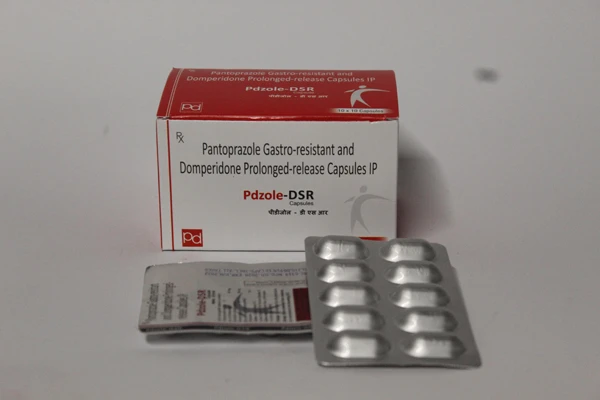 PANTOPRAZOLE-40MG & DOMPERIDONE 30 MG DSR (ALU ALU) (PDZOLE-DSR)