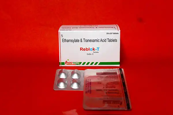 Ethamsylate 250 MG & Tranexamic Acid 250 MG (Alu Alu) (REBLOK-T)