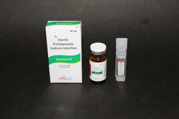 Pantoprazole - 40 MG, Lyophilized Powder With Sodium Chloride (SCOTZOLE-IV)