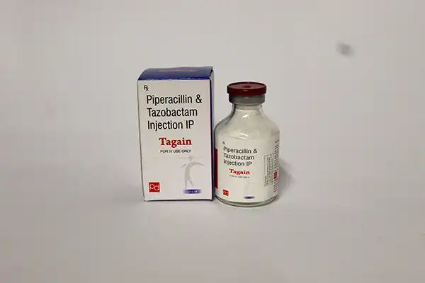 Piperacillin 4 Gm & Tazobactum 0.5 Gm (TAGAIN)